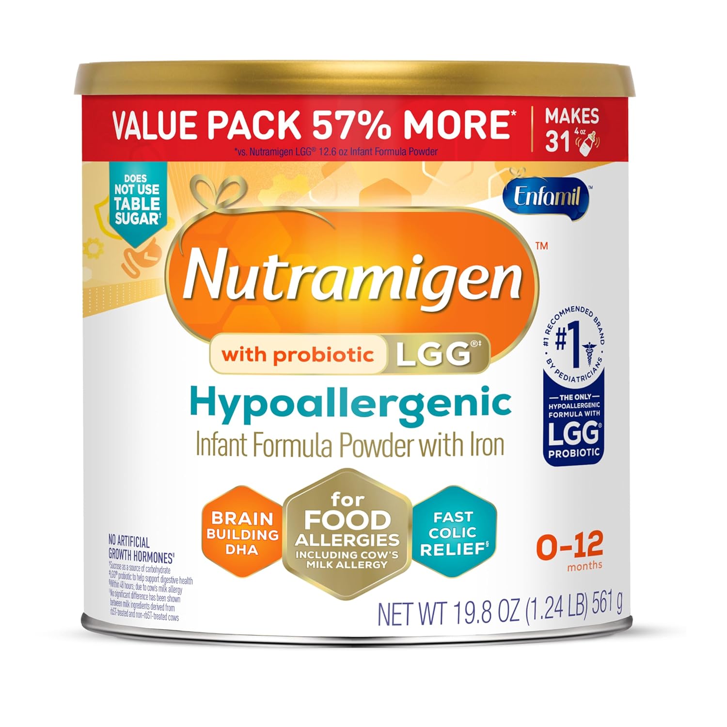 Enfamil Nutramigen Hypoallergenic Baby Formula with Iron Enfamil Nutramigen Hypoallergenic Baby Formula with Iron