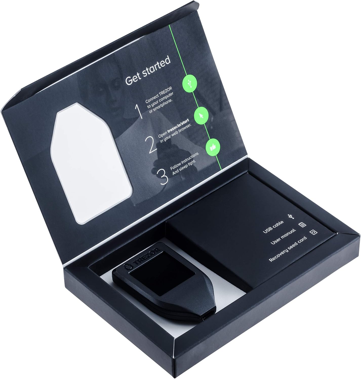 Trezor Model T Premium Crypto Hardware Wallet with Touchscreen | Secure Bitcoin, Ethereum & 1000+ Coins | Import on Order with 7-15 Business Days Delivery Across Kenya