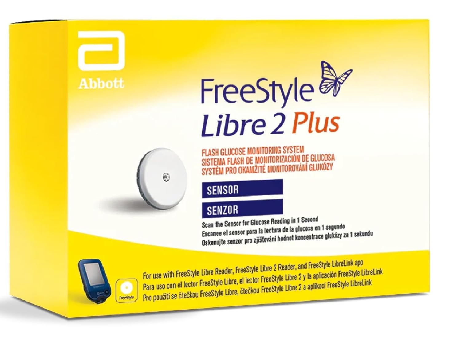 Abbott FreeStyle Libre 2 Plus (2+) Sensor | CGM Diabetes Monitor Kenya | 15-Day Glucose Tracker Abbott FreeStyle Libre 2 Plus (2+) Sensor | CGM Diabetes Monitor Kenya | 15-Day Glucose Tracker