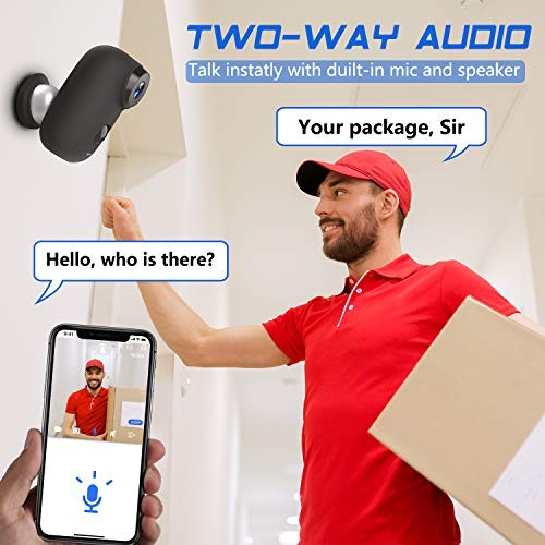 Wireless Outdoor Security Camera KAMTRON 1080P Home Security