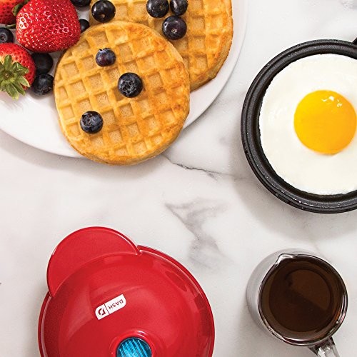 DASH Mini Maker Electric Round Griddle for Individual Pancakes, Cookies,  Eggs & other on the go Breakfast, Lunch & Snacks with Indicator Light +