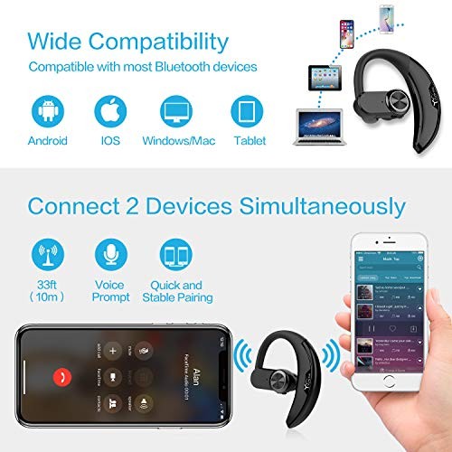 Yuwiss bluetooth hotsell earpiece manual