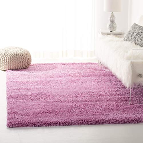 Safavieh California Premium Shag Collection SG151-3232 Pink Area Rug (8' x 10')