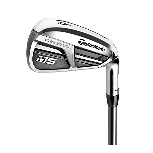 TaylorMade Golf M5 Iron Set 4-PW, AW, Right Hand, Regular Flex Shaft: True Temper XP100