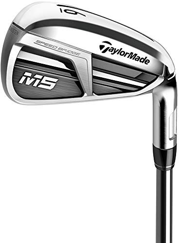 TaylorMade Golf M5 Iron Set 5-PW, AW, Left Hand, Regular Flex Shaft: True Temper XP100