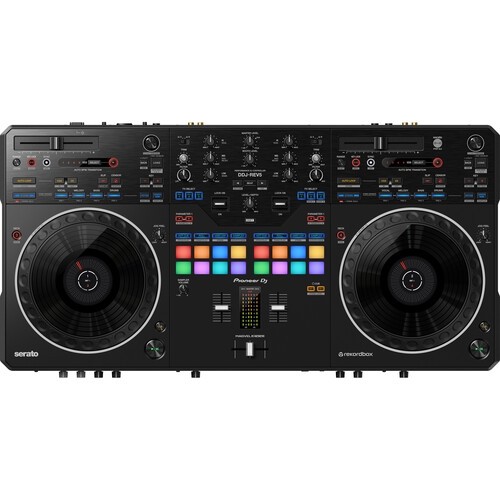 Pioneer DJ DDJ-REV5 Scratch-Style 2-Channel Performance DJ Controller for Serato DJ Pro and rekordbox