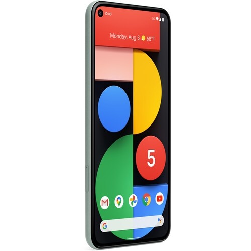 Google Pixel 5 128GB 5G Smartphone (Unlocked, Sorta Sage)