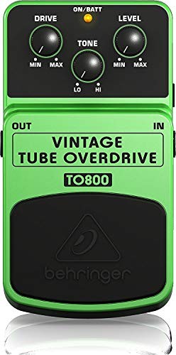 TO800 Vintage Tube-Sound Overdrive Instrument Effects Pedal