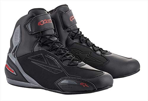 Alpinestars Faster-3 Drystar Shoes (11, 131-Black/Gray/Red)