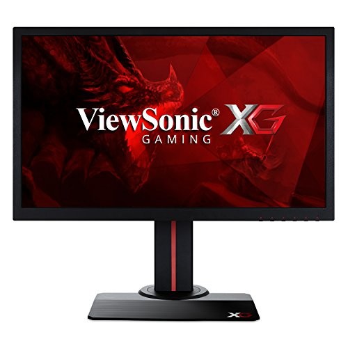 ViewSonic XG2402 24 Inch 1080p 1ms 144 Hz Gaming Monitor with FreeSync Eye Care Advanced Ergonomics ColorX Mode HDMI and DP for Esports