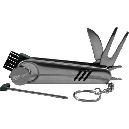 Whetstone 75-4732 All-in-One Stainless Steel Golfer's Tool