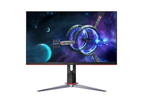 AOC 27G2 27" Frameless Gaming IPS Monitor, FHD 1080P, 1ms 144Hz, Freesync, Height Adjustable, 3-Year Zero Dead Pixel Guarantee