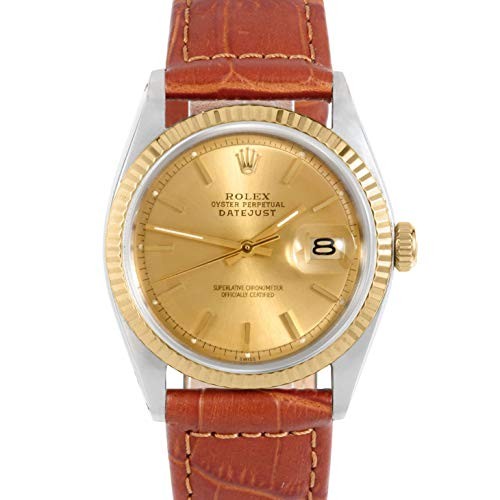 Rolex Datejust Automatic-self-Wind Male Watch 1601 (Certified Pre-Owned)