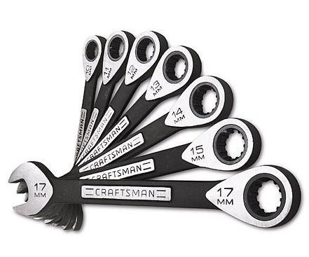 Craftsman 7-piece Universal Ratcheting Wrench Sets - Metric, 21030