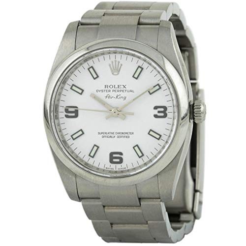 Rolex Air-King Automatic Male Watch 114200 (Certified Pre-Owned)