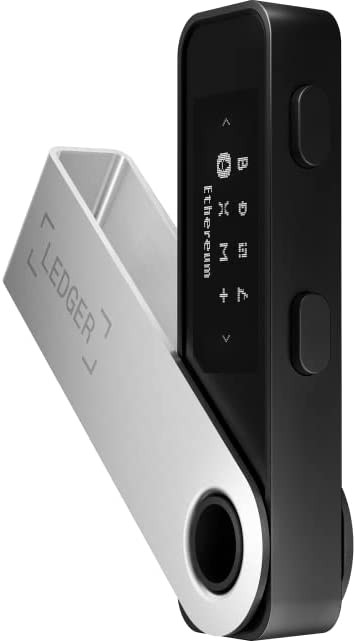 Ledger Nano S Plus Crypto Hardware Wallet (Matte-Black) - Safeguard Your Crypto, NFTs and Tokens 