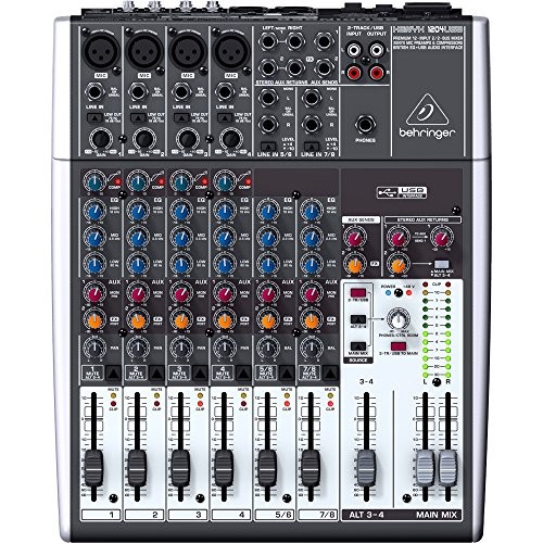 Behringer Xenyx 1204USB Premium 12-Input 2/2-Bus Mixer