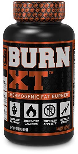 Burn-XT Thermogenic Fat Burner - Weight Loss Supplement, Appetite Suppressant, Energy Booster - Premium Fat Burning Acetyl L-Carnitine, Green Tea Extract, More - 60 Natural Veggie Diet Pills