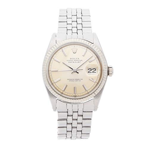 Rolex Datejust Mechanical (Automatic) Silver Dial Mens Watch 1601 (Certified Pre-Owned)