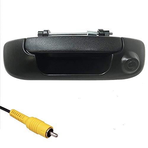 Master Tailgaters Replacement for Dodge Ram 2002-2008 Black Tailgate Handle with Backup Camera