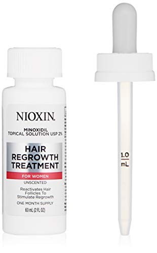 Nioxin Minoxidil Hair Regrowth Treatment For Women, 2 Fl Oz