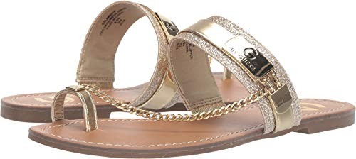 G by GUESS Women's Loren Light Gold/Oro 6.5 M US