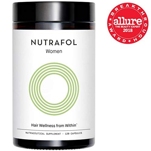 Nutrafol Hair Loss Thinning Supplement - Women Hair Vitamin for Thicker Healthier Hair, 120 Capsules