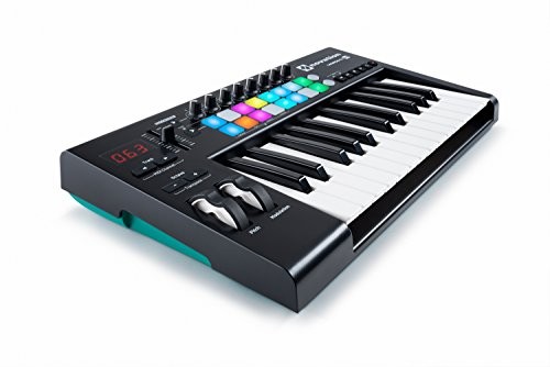 Novation Launchkey 25 USB Keyboard Controller for Ableton Live, 25-Note MK2 Version