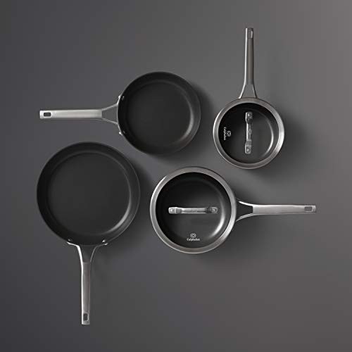 Calphalon 2052667 Premier Hard-Anodized Nonstick 6-Piece Cookware Set, Black