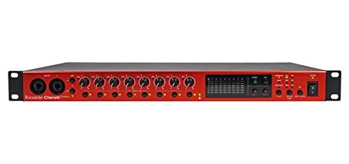 Focusrite Clarett OctoPre with 8 Air-Enabled Mic Pres and 8 Analog Inputs, 8-Channel 24-Bit/192kHz A-D/D-A