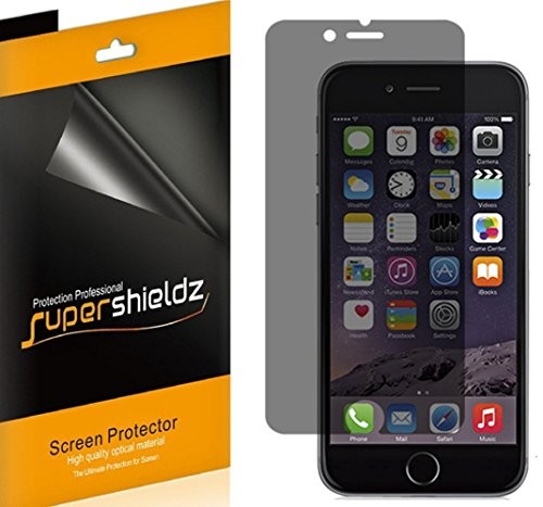 [2 Pack] Supershieldz (Privacy) Anti-Spy Screen Protector Shield for Apple iPhone 6 Plus/iPhone 6S Plus (5.5-inch) Lifetime Replacement