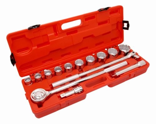 Crescent CTK14ME 3/4-Inch Metric Mechanics Tool Set, 14-Piece