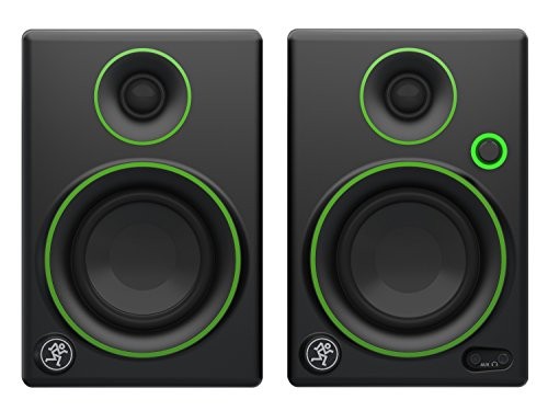 Mackie Studio Monitor, Black w/green trim, 3-inch (CR3)