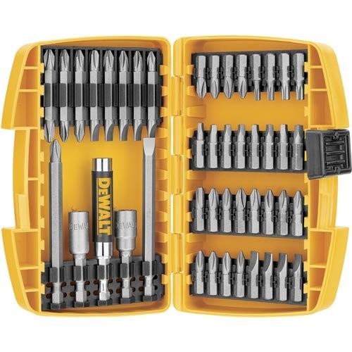 DEWALT Screwdriver Bit Set with Tough Case, 45-Piece (DW2166)