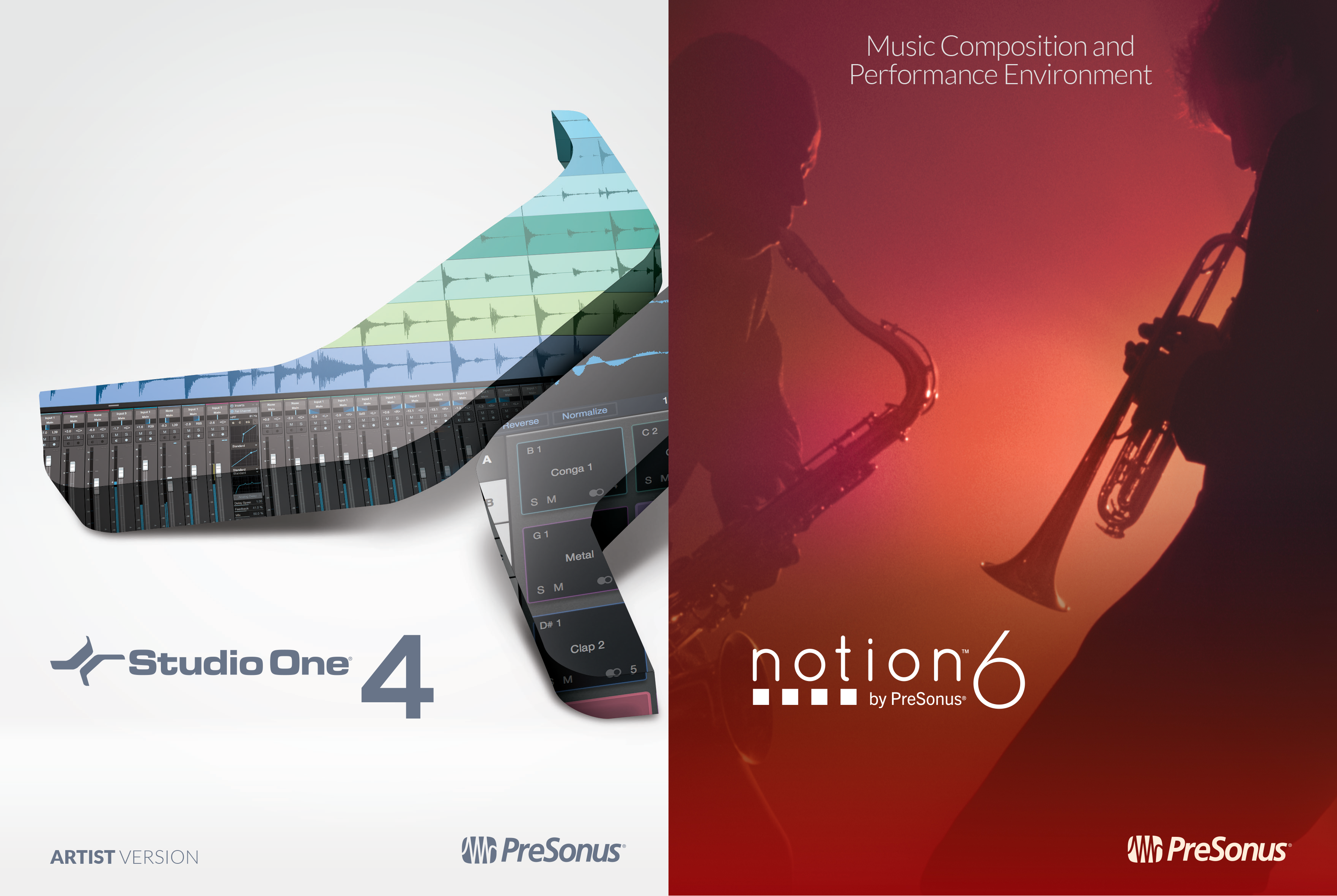 PreSonus Artist Bundle - Studio One 4 Artist and Notion 6 [Online Code]