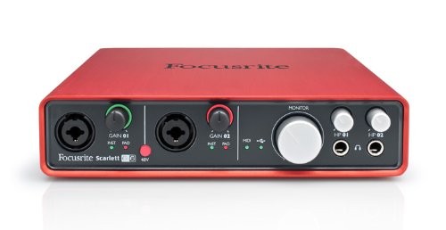 Focusrite Scarlett 6i6 (1st GENERATION) 6 In/6 Out USB 2.0 Audio Interface With Two Focusrite Mic Preamps