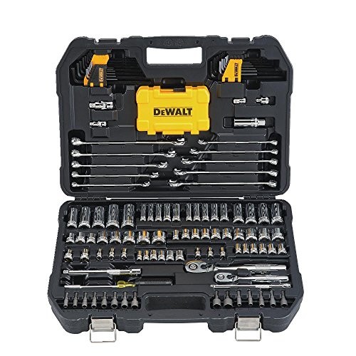 DEWALT Mechanics Tools Kit and Socket Set, 142-Piece (DWMT73802)