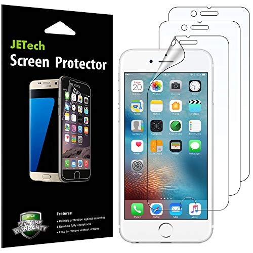 JETech Screen Protector for Apple iPhone 6s Plus and iPhone 6 Plus, PET Film, 3-Pack