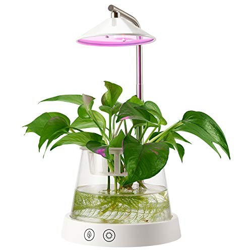 TORCHSTAR LED Indoor Garden Kit Plant Grow Light, Height-Adjustable Arm, Sensitive Touch Control, for Bedroom, Kitchen, Office (8 Red & 4 Blue & 8 White)