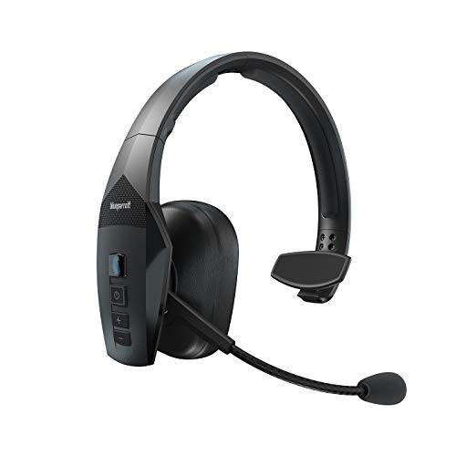 BlueParrott B550-XT Ultra-Rugged, Voice-Controlled, 96% Noise-Canceling Bluetooth Headset