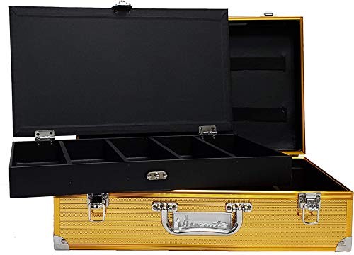 Vincent Master Case Travel Stylist Barber Case Junior Size (Gold)