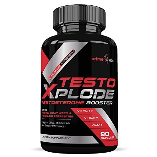 Prime Labs - Test Booster for Men - Helps Build Muscle & Burn Fat, Boost Stamina, Energy & Endurance - 90 Capsules