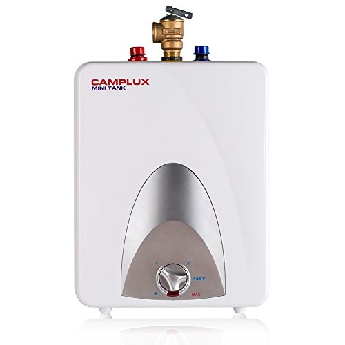 Camplux ME25 Mini Tank Electric Water Heater 2.5-Gallon,1.5kW at 120 Volts