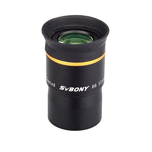 SVBONY Telescope Eyepiece Fully Mutil Coated 1.25 inches Telescope Accessories Set 66 Degree Ultra Wide Angle HD 15mmfor Astronomy Telescope