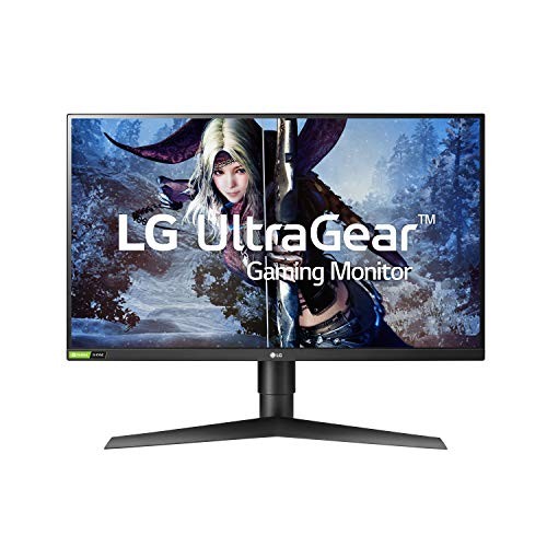 LG 27GL850-B 27 Inch Ultragear QHD Nano IPS 1ms NVIDIA G-Sync Compatible Gaming Monitor