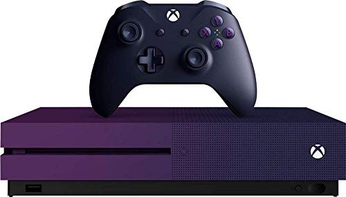 Microsoft Xbox One S Limited Edition Gradient Purple 1TB Console with Wireless Controller and 4K Ultra HD Blu-Ray