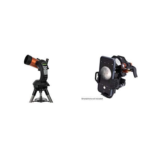 Celestron NexStar 4 SE Telescope with NexYZ 3-Axis Universal Smartphone Adapter