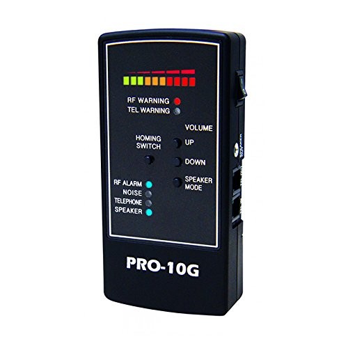 Spy-Hawk Security Products Pro-10G is The # 1 GPS Tracker Finder and Law-Grade Counter Surveillance Bug Sweep - Newest Professional Handheld Detection of All Active GPS Trackers, Mobile Phones