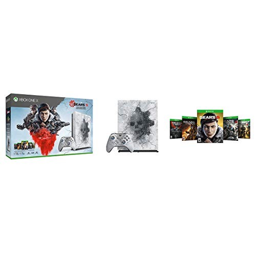 Xbox One X 1Tb Console - Gears 5 Limited Edition Bundle