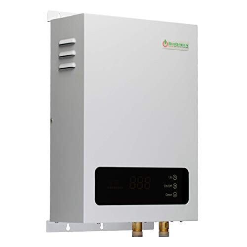 Sio Green SIO18 v2 Infrared Electric Tankless Water Heater - Instant Hot Water Heater - Corrosion Free Elements - Free Maintenance - 220v - 240v / 80A / 18kW